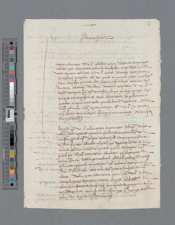 Juan de Samano letter to Pedro de la Gasca, Bishop