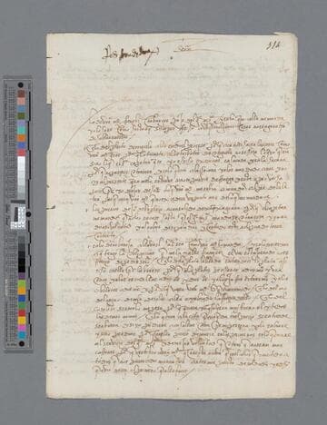 Rodrigo Alonso de Herrera letter to Alonso de Villacorta