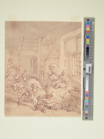 Interior in the Manner of Ostade