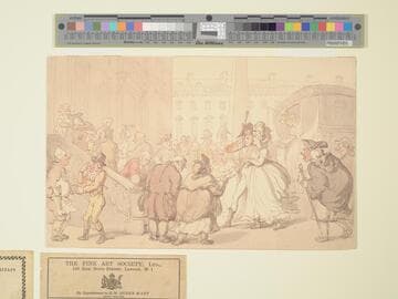 Arrival of the Coach at Bath