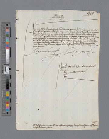 Carlos V, Emperor of Germany and King of Spain, letter to Pedro de la Gasca, Bishop