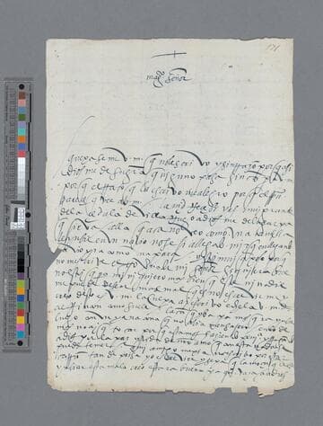 Pedro Muñoz letter to Pedro Guillén