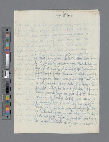 Juan de Saavedra letter to Gonzalo Pizarro