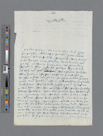 Alonso de Villacorta (b) letter to Gonzalo Pizarro