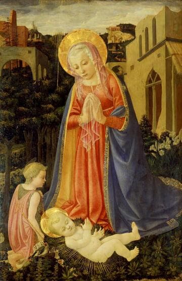 Madonna and Child with Saint John