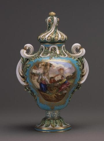 Lidded Vase
