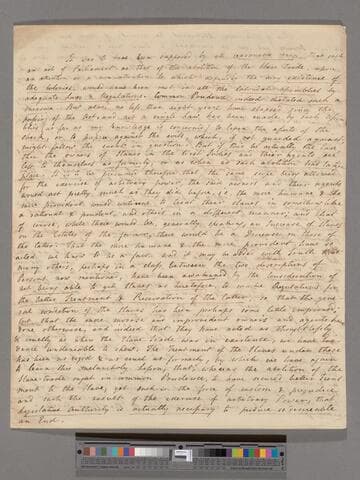 [Clarkson, Thomas]. "Paper…to interfere for better treatment of negroes in W. Indies."