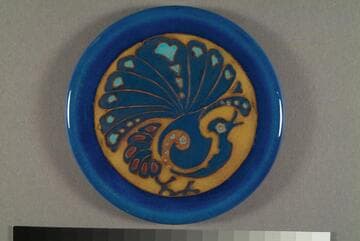 Peacock tile