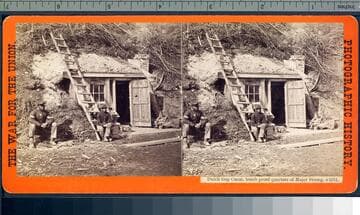 Dutch Gap Canal, bomb proof quarters of Major Strong, s 2551