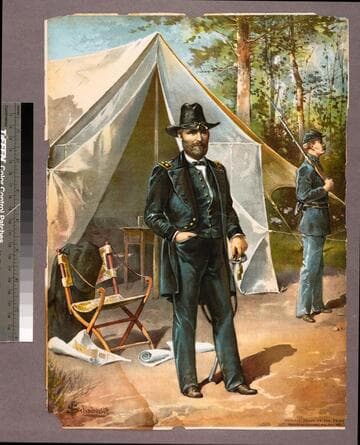 General Grant at the front