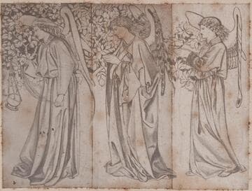 Three Angels Censing and Praying