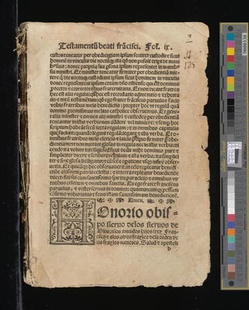 Jnstituta ordinis beati Francisci