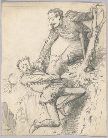 Political Caricature with Napoleon III