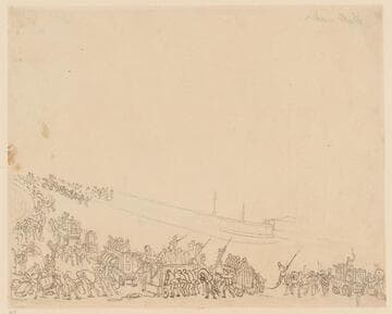 Fire at Albion Mills, Blackfriars Bridge