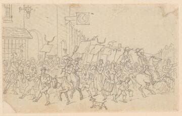 Dr. Syntax and the Skimmington Riders