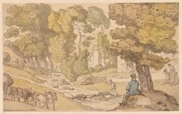 Ruins of a Convent in Wiltshire