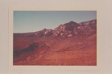 Upper end of Trail Canyon and Navajo Begay