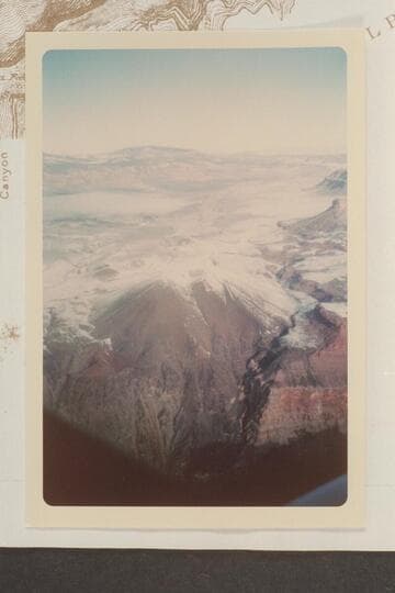 Vulcans Throne; Mt. Trumbull on skyline
