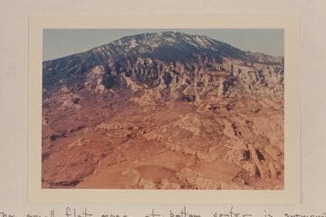 North side of Navajo Mountain, head of Cha Canyon