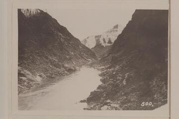 Downriver at approximately Mile 103