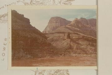 Up to mouth of Trail Canyon