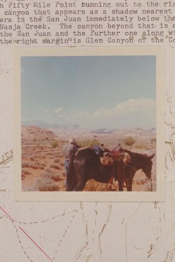 Archeyes Masland shooting the hell out of the San Juan country from the east side of Cha Canyon on the Rainbow Bridge Trail