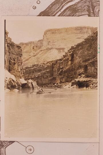 Up Marble Canyon from Mile 15.5
