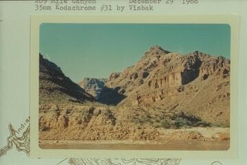 Across the head of the rapid in Granite Park into 209 Mile Canyon