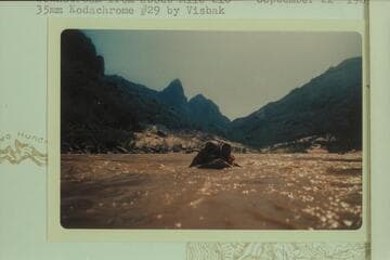 Downstream from about Mile 210