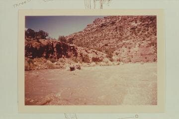 Harris-Brennan boat in Chandler Falls, Mile 47