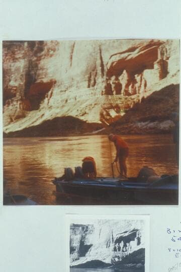 Belknap refuels at camp near tghe Royal Arches, Morning of