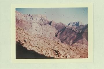 Right up Nancoweap Mesa Ridge between Nancoweap and Kwagunt