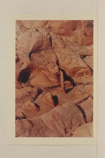 Rainbow Bridge showing the crack that created it