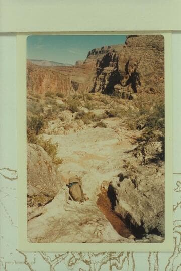 On return trip up Granite Park Canyon