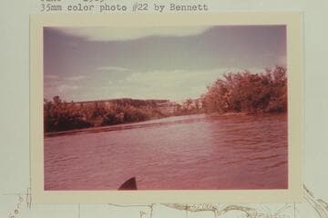 Mouth of Minnie Maud or Nine Mile Creek