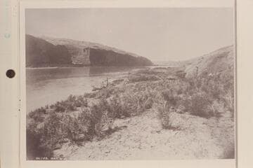 Down from Smith Bros. Placers, Brown-Stanton Survey