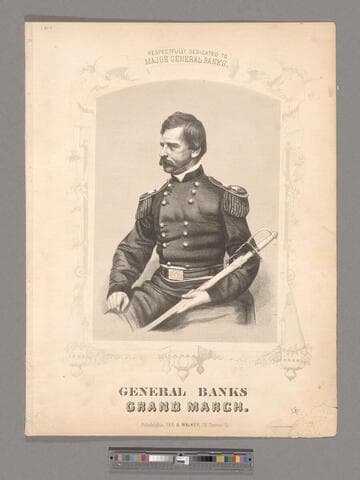 General Banks' grand march / composed by E. Mack