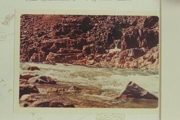 Sportyak at head of Gneiss Canyon Rapid