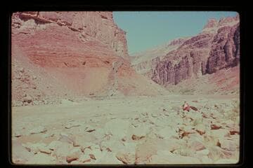 "Wee Red" up Hance River