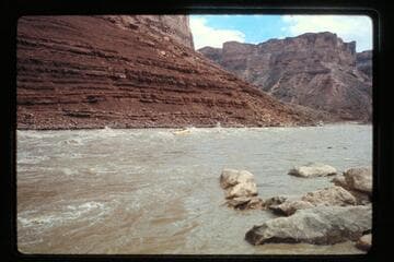 "Big Yellow" down Soap Creek Rapids