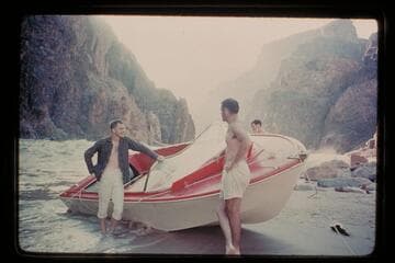 Bill Austin, Garth Marston, "Wee Red"; Monument Creek