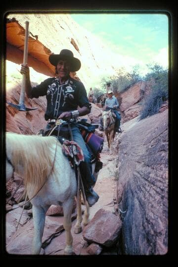 Toby Owl in joint between Bald Rock and Nasja