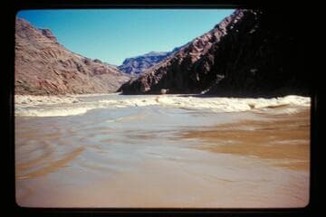 205 Mile Rapids approximate gauge 20,000 cfs