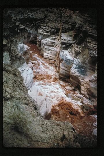 Supai Creek flood