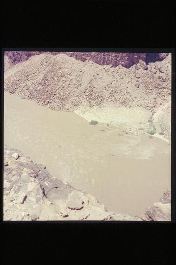 The Dines and Toll boloneys through Badger Creek Rapid.  Preliminary Bright Angel gauge:  July 1:  95,600.  July 2:  100,000
