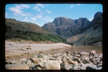 Camp opposite Three Springs Canyon