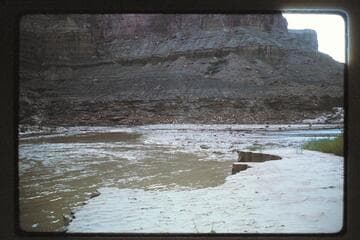 Flood; mouth of Little Colorado