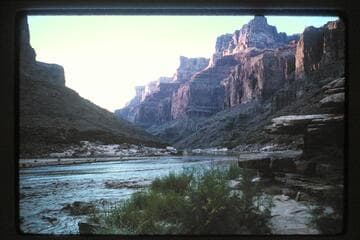 Flood of Little Colorado meets Colorado River