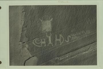 [inscriptions at the Crossing of the Fathers]