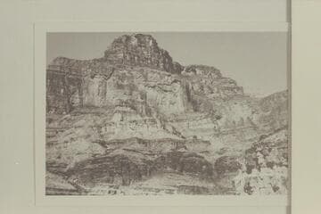 The Wall at left bank at Mile 131 taken from Stone Creek above the fall